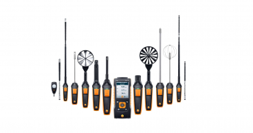 Прибор Testo 440 dP для измерения скорости воздуха и оценки качества воздуха в помещении со встроенным сенсором дифференциального давления, соединител Арт. 0560 4402_4