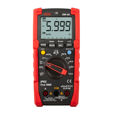 Цифровой мультиметр RGK DM-40 С ПОВЕРКОЙ Арт. 779661_50
