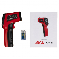 Пирометр инфракрасный RGK PL-7 С ПОВЕРКОЙ Арт. 723115